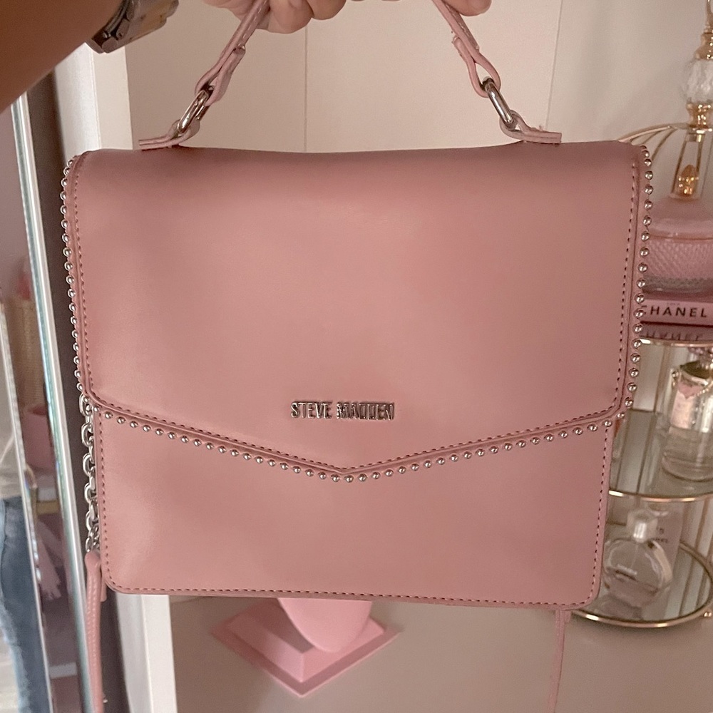 STEVE Madden dusty pink bag
